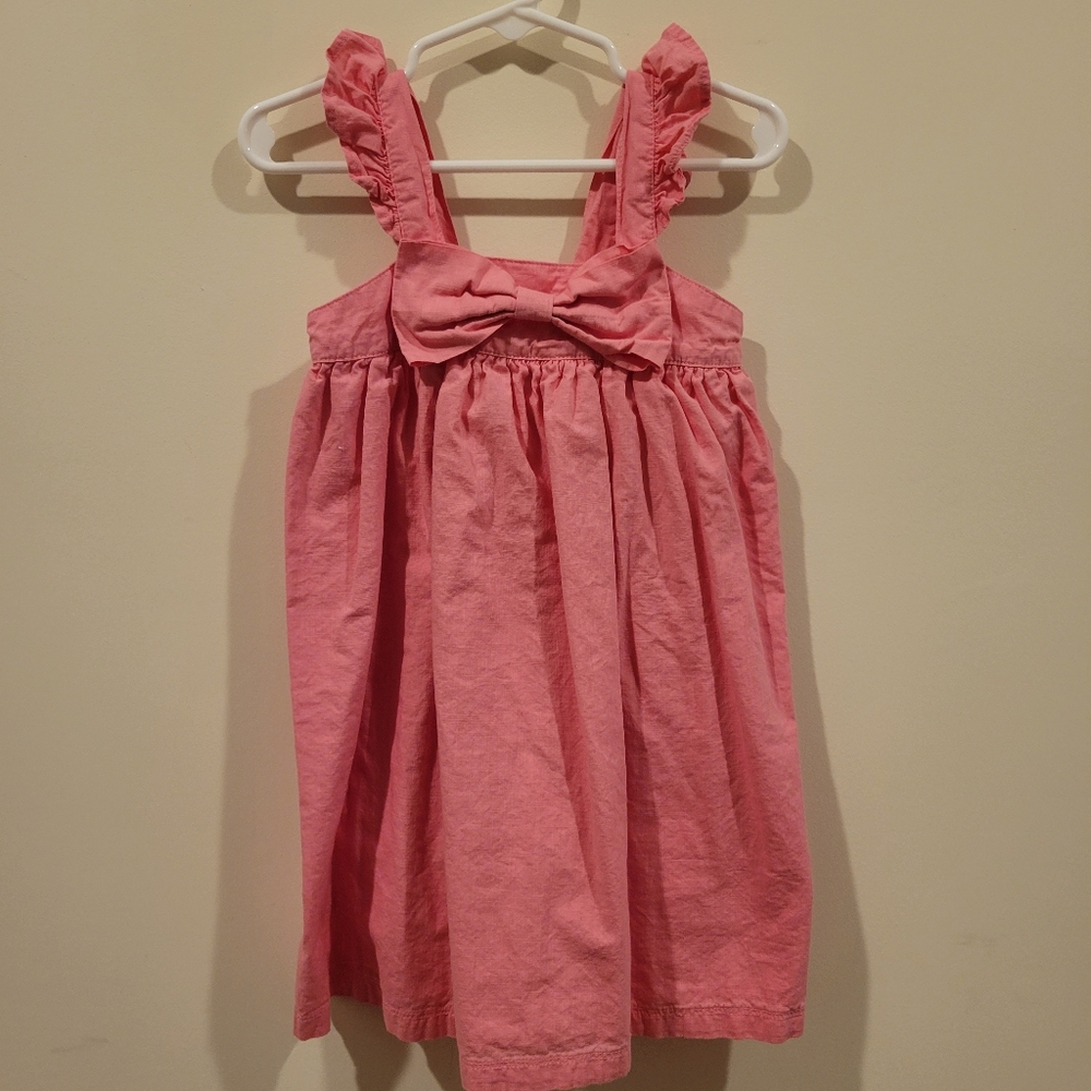 Ruffle Butts 4T Bow Dress Pink